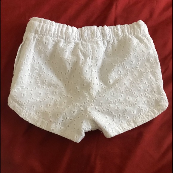 Cat & Jack White Textured Shorts with pockets 18months - Picture 2 of 2